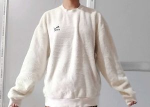 Oversized Puma Sweatshirt (Wool Fur Fabric)