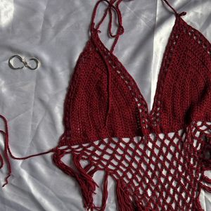 CROCHET BOHO TOP