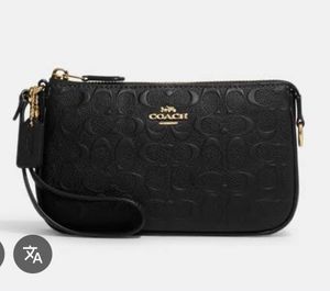 Coach Nolita - Black Engraved Shoulder Bag