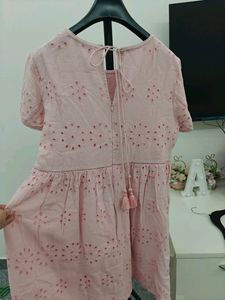 Ginger Cutwork Cotton Dress