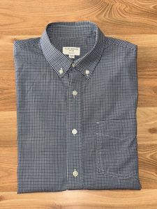 Blue Patterned Shirts
