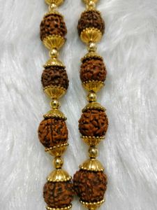Rudraksha Trishul Necklace