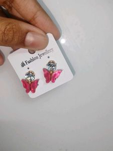 Butterfly Stud Earrings