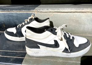 Black &amp; White Jordan Shoes (Unisex)