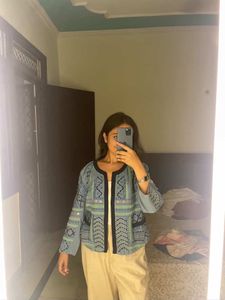 Boho Print Jacket