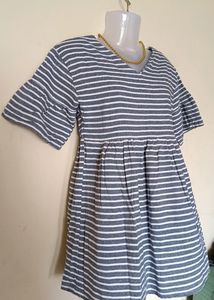 Stripe Dress For Adults