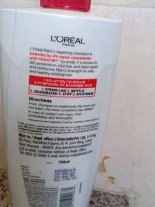 L&#39;Oreal Shampoo For Hairs