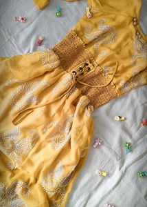 Embroidered Midi Frock