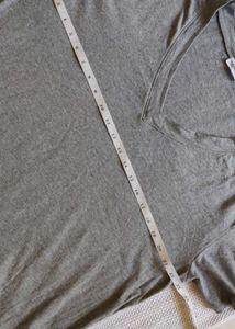 Gray V-Neck T-Shirt