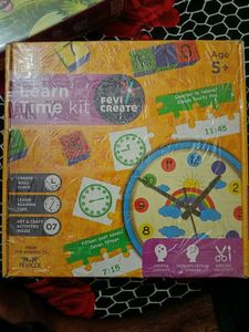 Pack Of 2, Learn Time Kit And Mould &amp; Paint...