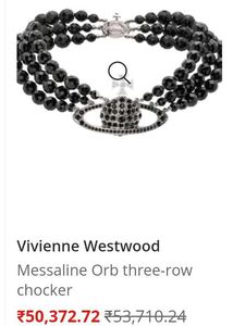 Vivienne Westwood Large Pearl Necklace Earring Set