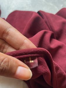 Bodycon Maroon Dress