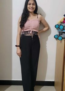 Peach Crop Top