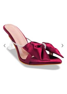 COMBO OF 2 BRAND NEW DESIGNER BOW HEELS &amp; FLATS
