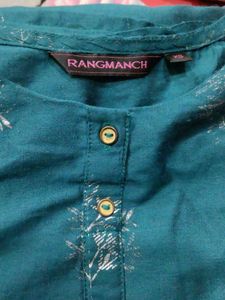 Teal Kurta Set
