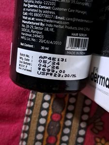 20% Actives Peptide-Stem Cell Hair Growth Serum