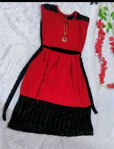 Red Midi Dress