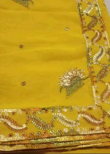 Yellow Saree