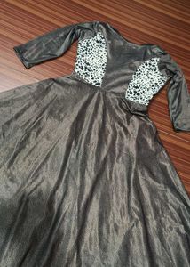 Grey Gown For Women/Girl