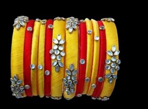 12 Kundan Bangles
