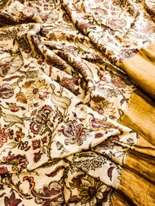 100% Pure Silk Kamlamkari Kanjivaram