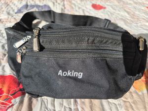 Aoking Black Belt Bag