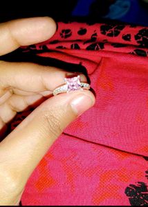 New pure silver ring