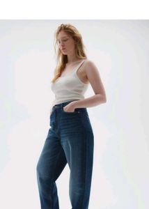 Barrel Fit Jeans-H&amp;m