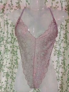 Sexy Backless Lace Bodysuit