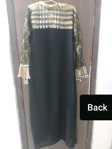 Designer Burberry print Kurti + Dupatta