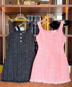 Black Mini Tweed Dress