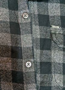 💥 PRICE DROP💥Black Grey Combo Checked Full Sleev