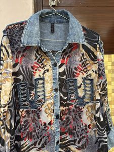 Multicolour Denim Shirt