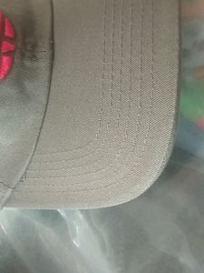 Green Colour Cap With Thread Embroidery Best Ca