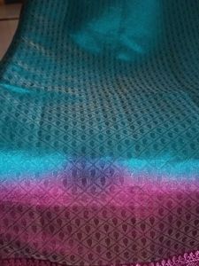 Festive Wear Sea Green Saree