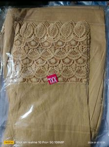 XXL Lace Detail Pants