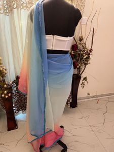 Elegant Ombre Saree(blouse bot included)