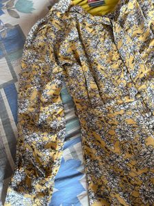 Floral Yellow Dress 36-38