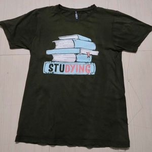 Studying Books Graphic Tee