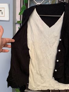 Cardigan &amp; Top Set