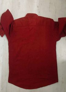 Red Casual Kurta