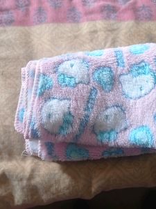 Very soft facial towel