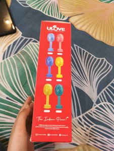 ULOVE Hand Fan Rechargeable With Stand 3 Speed