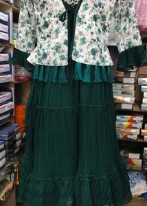 Kurti Lehnga Choli Dress For Kisd