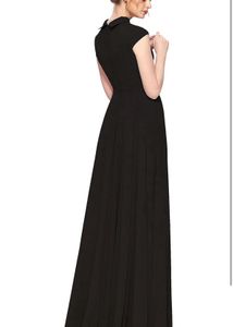 Elegant Black Maxi Dress | XXL