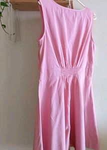 Cotton knee length dress #Sale
