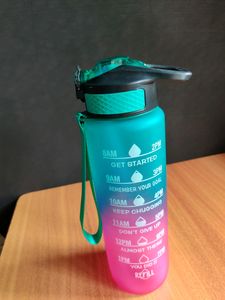 New Motivational Water Bottle 1 Liter