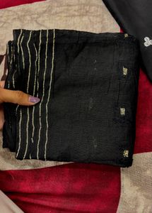 Elegant Black Embroidered Kurta