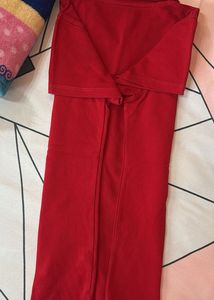 Red Stretch Girls&#39; Polo Shirt