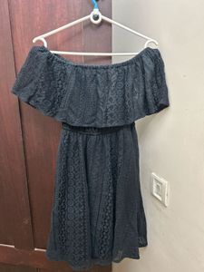 Black Off Shoulder Dress
